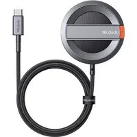 Caricabatterie Wireless McDodo CH-5500, 15W, 1.67A, Grigio — 3