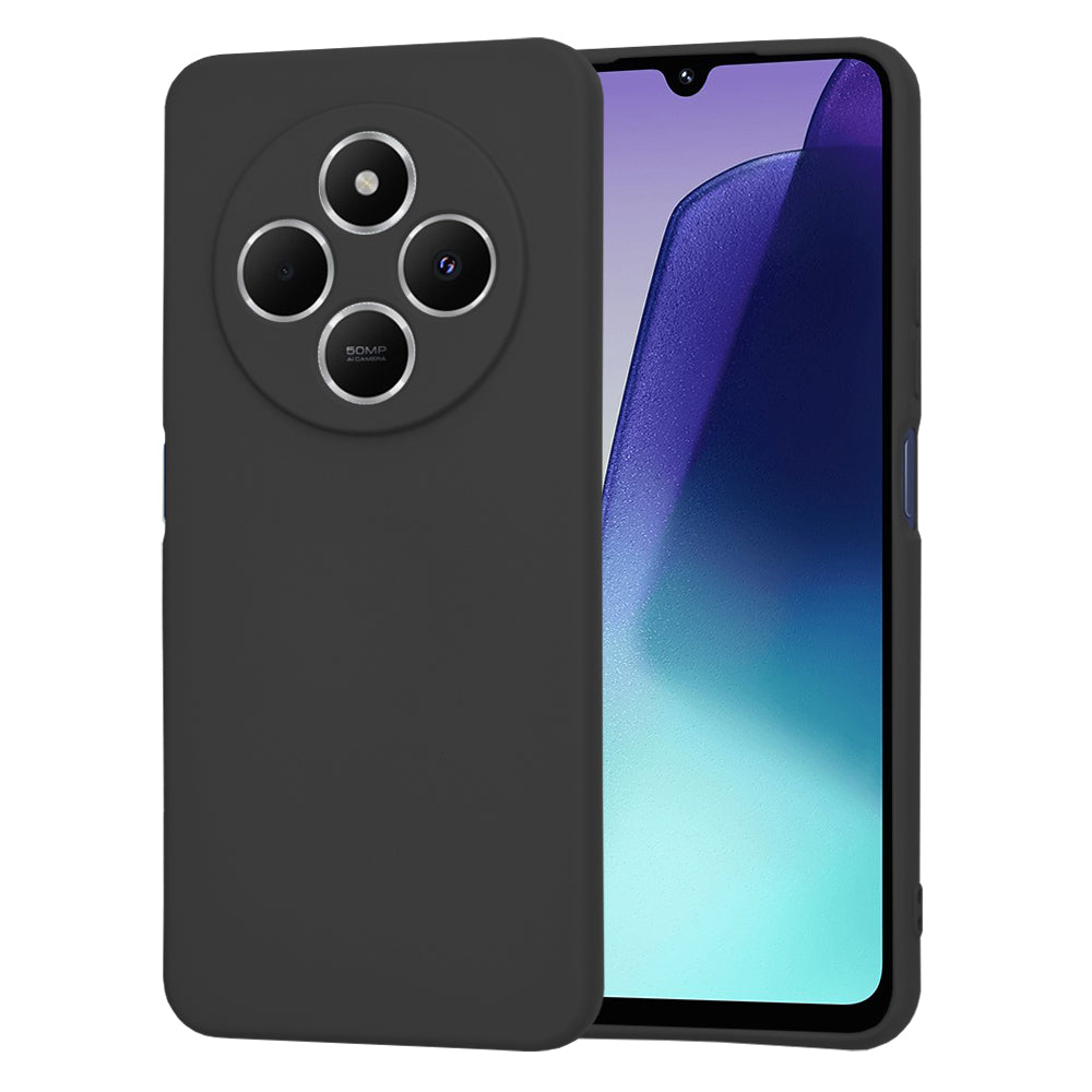 Techsuit Custodia per Xiaomi Poco C75 / Redmi 14C, Techsuit, SoftFlex, Nera