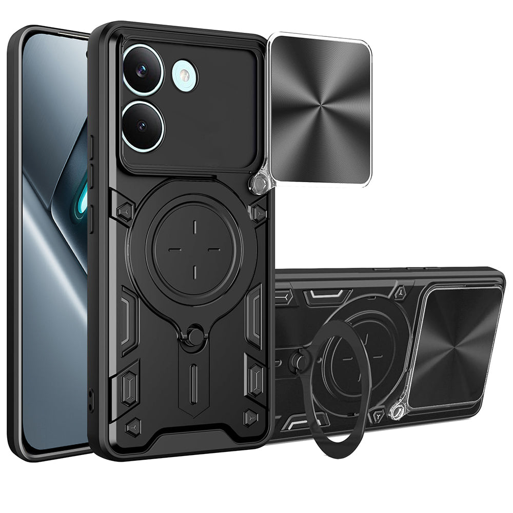 Custodia per Xiaomi Poco X8 Pro, Techsuit, CamGuard Pro, Nera