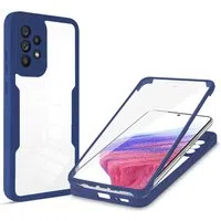 Custodia per Samsung Galaxy A53 5G A536, Techsuit, ColorVerse 360, Blu — 3