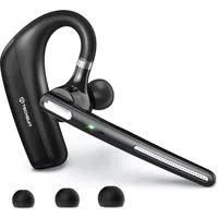 Auricolare Bluetooth Techsuit PowerTalks G6, MultiPoint, A2DP, Nero — 3