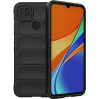 Custodia per Xiaomi Redmi 9C NFC / 9C, Techsuit, Magic Shield, Nera — 3