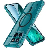 Custodia MagSafe per Honor X8c, Techsuit, Shockproof Clear, Fumè — 3