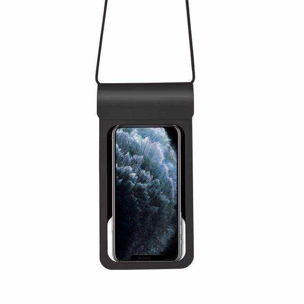 Custodia Universale Waterproof per Telefono max. 6.8 pollici, Techsuit, TWC1, Nera