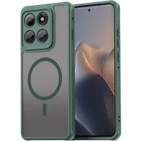 Custodia MagSafe per Motorola Edge 60 Pro, Techsuit, HaloFrost II, Verde — 3