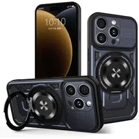 Custodia per Apple iPhone 15 Pro Max, Techsuit, RuggedCam, Blu — 3