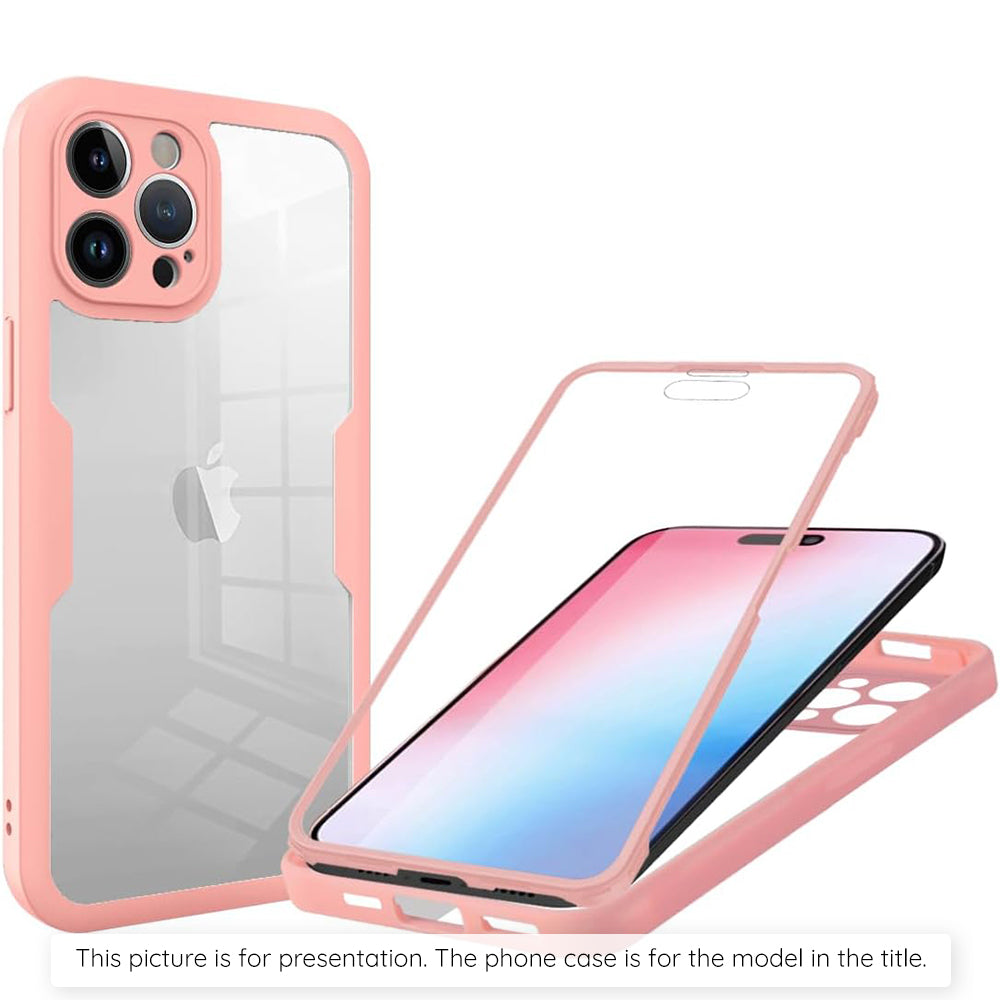 Custodia per Xiaomi Redmi A5 4G (Standard), Techsuit, ColorVerse 360, Rosa