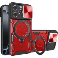 Custodia per Apple iPhone 16 Pro, Techsuit, CamGuard Pro, Rossa — 3