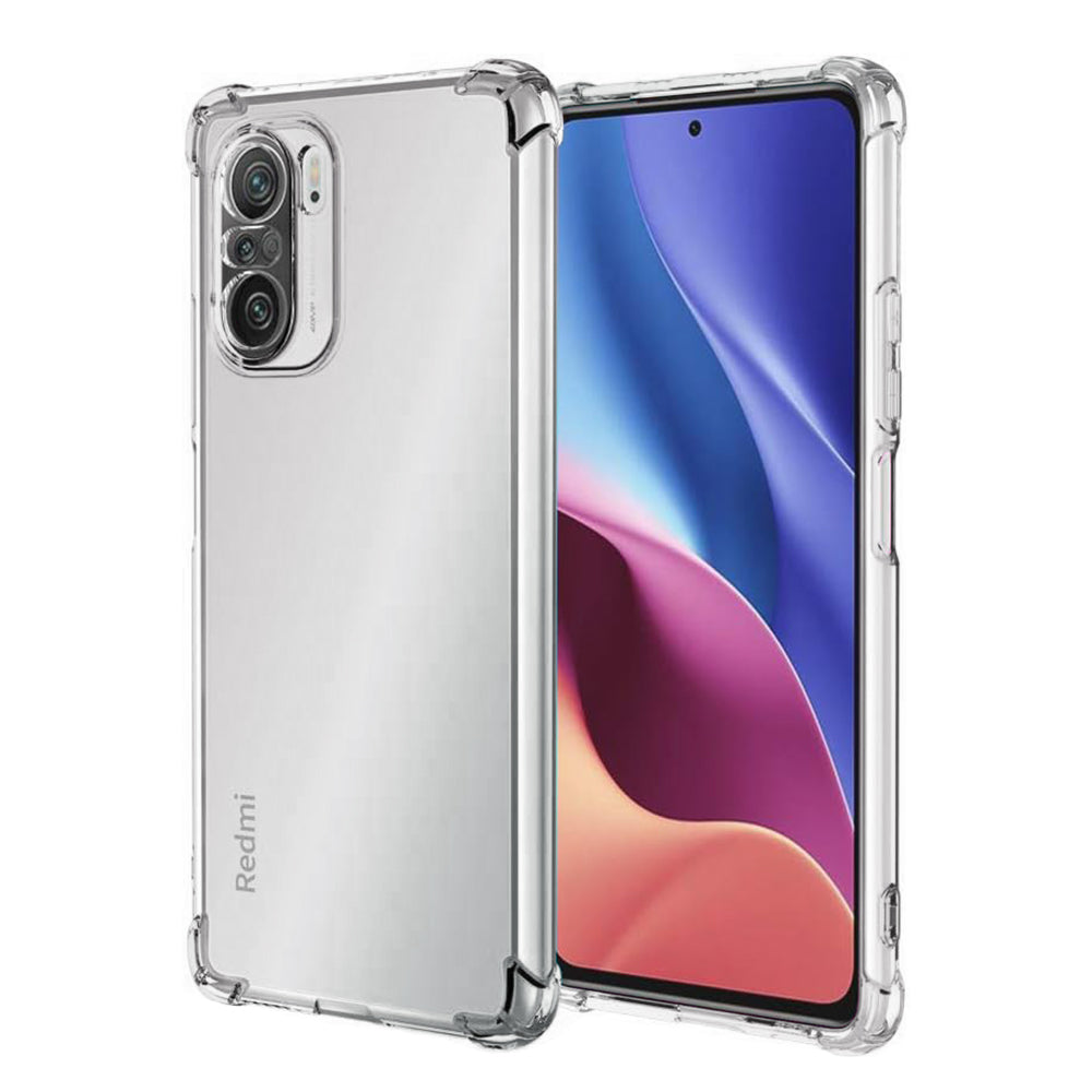 Techsuit Custodia per Xiaomi Poco F3 / Mi 11i, Techsuit, Shockproof Clear, Trasparente