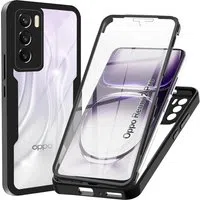 Custodia per Oppo Reno12 Pro, Techsuit, ColorVerse 360, Nera — 3