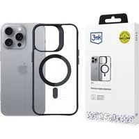 Custodia MagSafe per Apple iPhone 16 Pro, 3MK, Satin Armor, Trasparente — 3