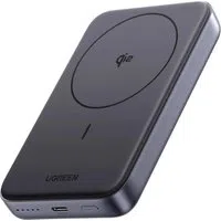 Batteria Esterna UGREEN PB761, 10000mAh, 30W, PD + FQI, 1 x QI - 1 x USB-C, Grigio — 3