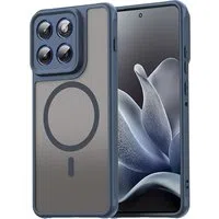 Custodia MagSafe per Motorola Edge 70, Techsuit, HaloFrost II, Blu Navy — 3