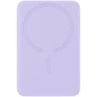 Batteria Esterna Wireless Baseus Magnetic Mini, 10000mAh, 20W, PD + FQI, 1 x QI - 1 x USB-C, Viola PPCX110105 — 3