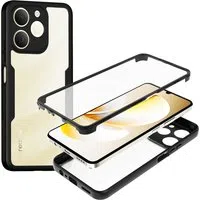 Custodia per Realme Note 70T, Techsuit, ColorVerse 360, Nera — 3