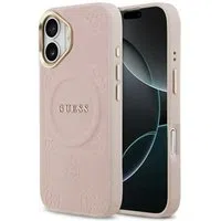 Custodia MagSafe per Apple iPhone 17, Guess, Peony Hot Stamp, Rosa — 3