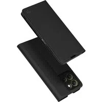 Custodia per Motorola Moto G86, Techsuit, Magskin Book, Nera — 3
