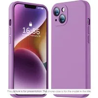 Custodia MagSafe per Apple iPhone 17 Pro Max, Techsuit, SoftFlex, Viola — 3