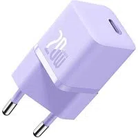 Caricabatterie Rete Baseus, 20W, 3A, 1 x USB-C, Viola CCGN050105 — 3