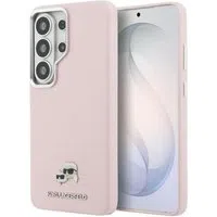 Custodia MagSafe per Samsung Galaxy S26 Ultra S948, Karl Lagerfeld, Karl & Choupette Head's Pin, Rosa — 3