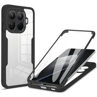 Custodia per Xiaomi 15T Pro, Techsuit, ColorVerse 360, Nera — 3