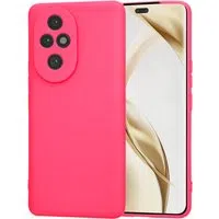 Custodia per Honor 200 Pro, Techsuit, SoftFlex, Rosa Scuro — 3