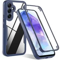 Custodia per Samsung Galaxy A35 5G A356, Techsuit, ColorVerse 360, Blu — 3