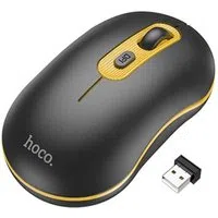 Mouse Wireless HOCO GM21, 1600DPI, Giallo — 3