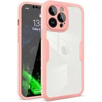Custodia per Apple iPhone 12 Pro, Techsuit, ColorVerse 360, Rosa — 3