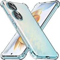 Custodia per Honor 90 Pro, Techsuit, Shockproof Clear, Trasparente — 3