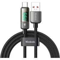 Cavo Dati e Ricarica USB-A - USB-C McDodo CA-3630 Display Auto Power Off, 66W, 1.2m, Nero — 3