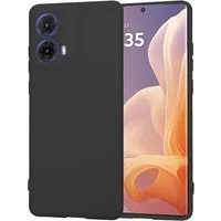 Custodia per Motorola Moto G85, Techsuit, SoftFlex, Nera — 3