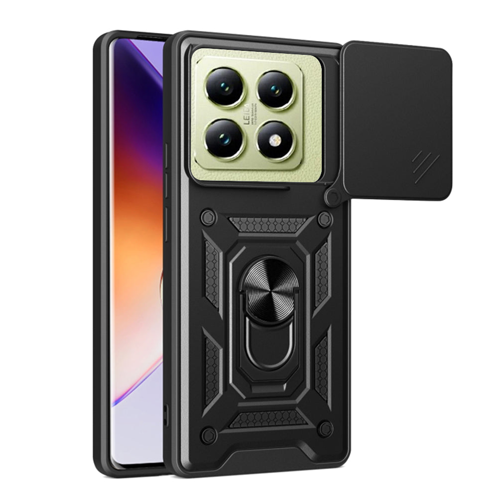 Techsuit Custodia per Xiaomi 14T, Techsuit, CamShield, Nera