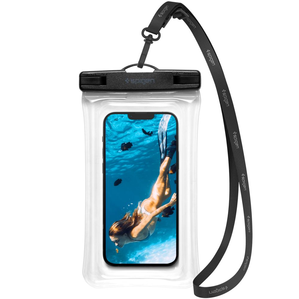 Custodia Universale Waterproof per Telefono max. 6,9 pollici, Spigen, A610, Trasparente AMP04530