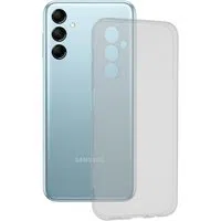 Custodia per Samsung Galaxy M14 4G M145, Techsuit, Chiara, Trasparente — 3