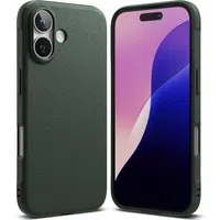 Custodia per Apple iPhone 16, Ringke, Onyx, Verde Scuro — 3