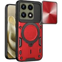 Custodia per Motorola Edge 70 Pro, Techsuit, CamGuard Pro, Rossa — 3