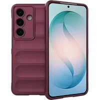 Custodia per Samsung Galaxy S26 Plus S947, Techsuit, Magic Shield, Bordeaux — 3