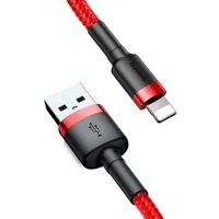 Cavo Dati e Ricarica USB-A - Lightning Baseus Cafule, 18W, 2m, Rosso CALKLF-C09 — 3