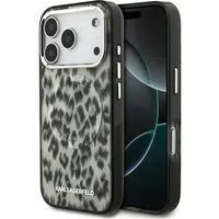 Custodia MagSafe per Apple iPhone 17 Pro, Karl Lagerfeld, IML Leopard Pattern, Marrone — 3