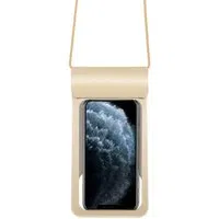 Custodia Universale Waterproof per Telefono max. 6.8 pollici, Techsuit, TWC1, Dorata — 3
