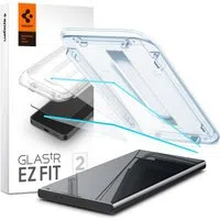 Pellicola Protettiva Schermo Spigen GlastR EZ FIT per Samsung Galaxy S24 Ultra S928, Vetro Temperato, Full Glue, Set 2 pezzi AGL07495 — 3