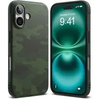 Custodia per Apple iPhone 16 Plus, Ringke, Onyx Design, Verde — 3