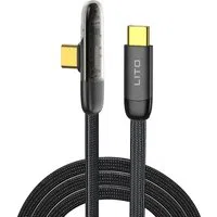 Cavo Dati e Ricarica USB-C - USB-C Lito LD11CC, 60W, 1m, Nero — 3