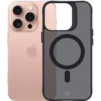 Custodia MagSafe per Apple iPhone 16 Pro Max, 3MK, Smoke MagCase, nero — 3
