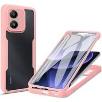 Custodia per Xiaomi Redmi 13C 5G, Techsuit, ColorVerse 360, Rosa — 3