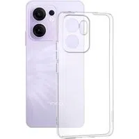 Custodia per Oppo Reno13 FS 5G / Reno13 F 4G / Reno13 F, Techsuit, Chiara, Trasparente — 3