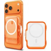 Portafoglio MagSafe, Spigen, TinTap MagFit+, Arancione Satinato AFA11381 — 3