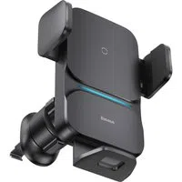 Caricabatterie Auto Wireless Baseus Wisdom Vent, 15W, 1.67A, Nero CGZX000001 — 3