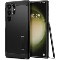 Custodia per Samsung Galaxy S23 Ultra S918, Spigen, Tough Armor, Nera ACS05623 — 3